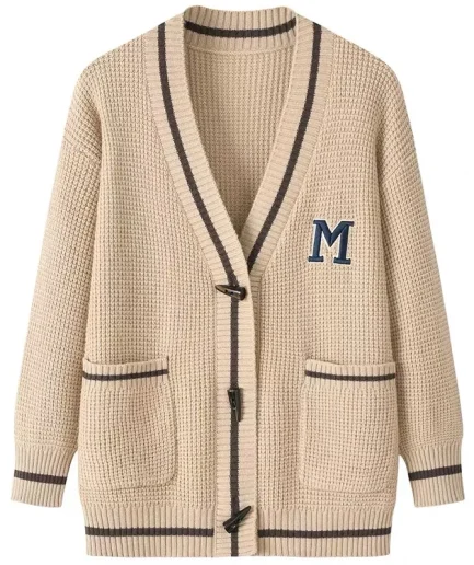 Men's Knitted Cardigan Button-Up - Soft Breathable Fabric Slim Fit Casual Daily Wear for Modern Gentlemen