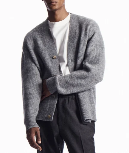 Knit Cardigan V Neck Buttons up Men's Sweaters Men's Cotton Sweater Knit New Collection Cardigan Knit Sweater Men