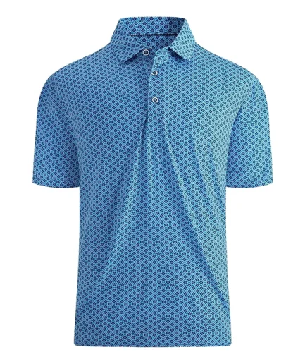 High Quality Men's Short Sleeve for Polo Shirt Price Printed Sublimated Golf Business Shirt Knitted Fabric