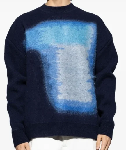 Basic Young Fashion Style Men Sweater Pullover Crew Neck Men Knitwear Long Sleeve Knitted Sweater Community Sweatshirt