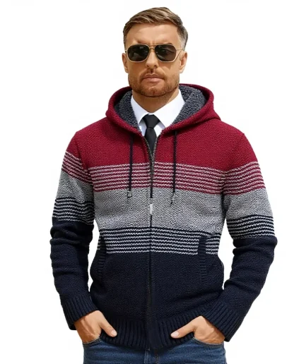 Men's Hooded Pullover Sweatshirts Soft Warm Casual Loose - Fit Tops for Daily Sports Outdoor Wear