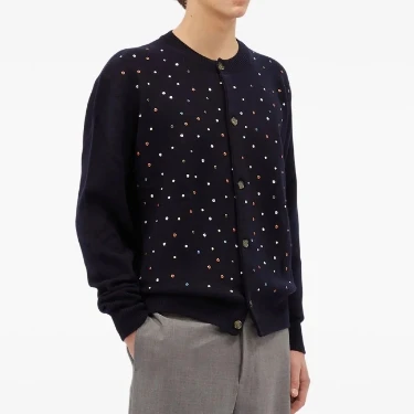 2025 New Design Fashion Street Style Men Sweater Pullover Button v Neck Men Knitwear Long Sleeve Sweater High Quality Knitted